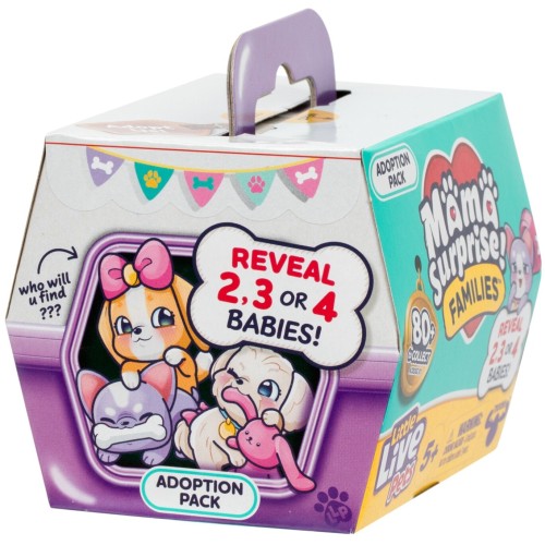 Giochi Preziosi Little Live Pets Live Pets Mama Surprise Families Dogs LP305000 8056379194583