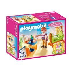 Playmobil Βρεφικό Δωμάτιο Με Κούνια 5304 4008789053046