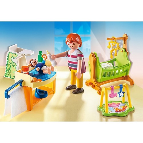 Playmobil Βρεφικό Δωμάτιο Με Κούνια 5304 4008789053046