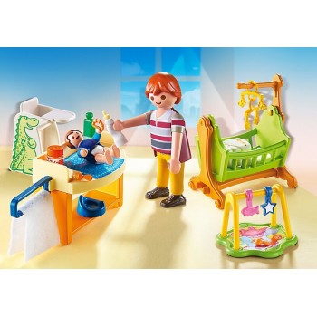 Playmobil Βρεφικό Δωμάτιο Με Κούνια 5304 4008789053046
