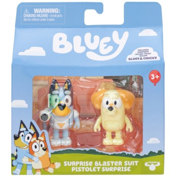Giochi Preziosi Bluey Blue Φιγούρες 2 Τεμάχια - 2 Σχέδια BLY91110 8056379191872