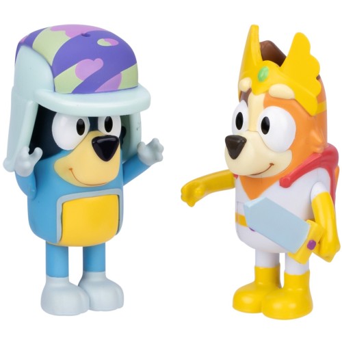 Giochi Preziosi Bluey Blue Φιγούρες 2 Τεμάχια - 2 Σχέδια BLY91110 8056379191872