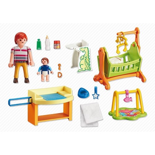 Playmobil Βρεφικό Δωμάτιο Με Κούνια 5304 4008789053046