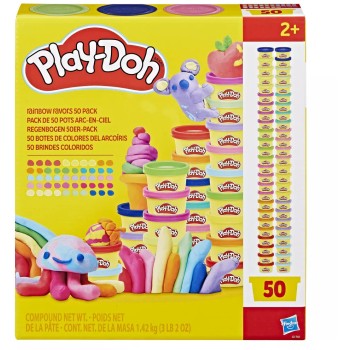 Hasbro Play-Doh Rainbow Favors 50 Pack G1761 5010996316905
