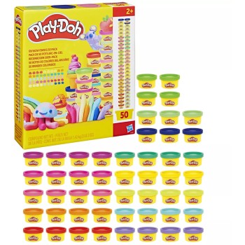 Hasbro Play-Doh Rainbow Favors 50 Pack G1761 5010996316905