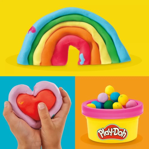 Hasbro Play-Doh Rainbow Favors 50 Pack G1761 5010996316905