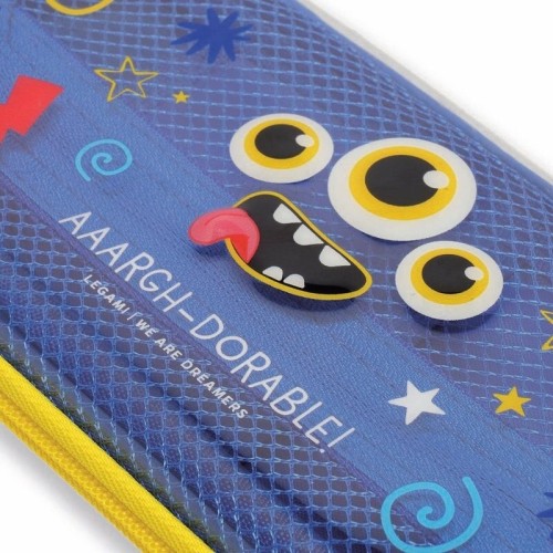 Legami Pencil Case - Wonderwow - Monster PCR0007 8052694027544