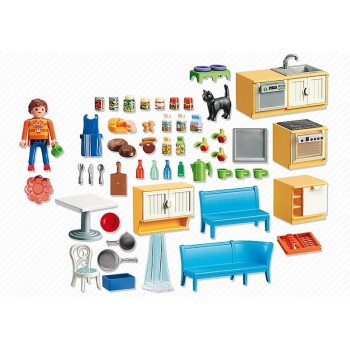 Playmobil Κουζίνα Με Καθιστικό 5336 4008789053367