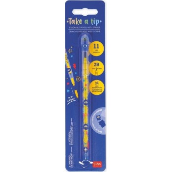 Legami  Stackable Μολύβι Με Γόμα Take A Tip Monster STEKIT3 / STE0003 8052694030506