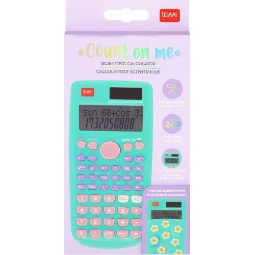 Legami Scientific Calculator - Count on Me - Daisy SCLT0001 8052694030230