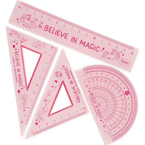 Legami Geometry Set - You Rule! - Unicorn RS0001 8052694021122