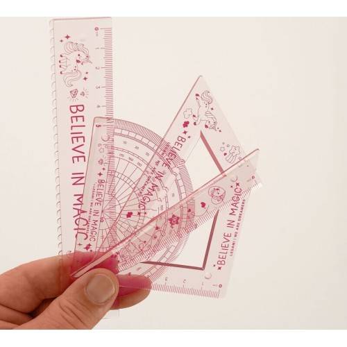 Legami Geometry Set - You Rule! - Unicorn RS0001 8052694021122