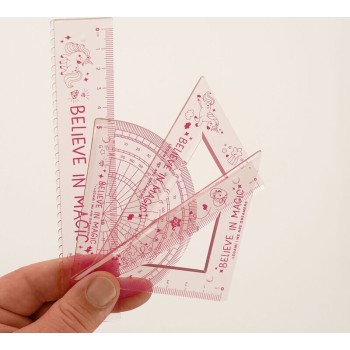 Legami Geometry Set - You Rule! - Unicorn RS0001 8052694021122