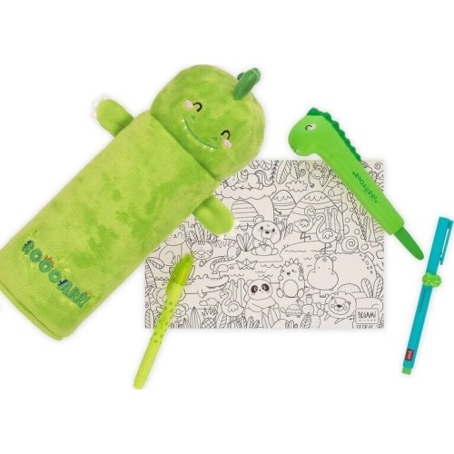 Legami  κασετίνα super soft - dino PPC0004 8052694030209