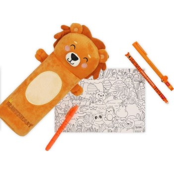 Legami  κασετίνα super soft - lion PPC0006 8052694030223
