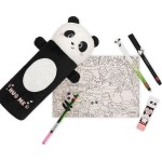Legami Pencil Case - Super Soft! - Panda PPC0001 8052694030179