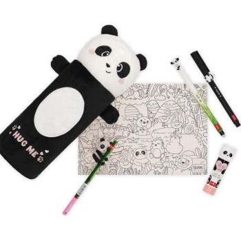Legami  κασετίνα super soft - panda PPC0001 8052694030179