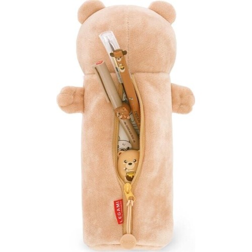 Legami Pencil Case - Super Soft! - Teddy Bear PPC0002 8052694030186