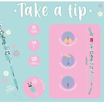 Legami Stackable Pencil with Eraser - Take a Tip - Panda STEKIT2 / STE0002 8052694030483