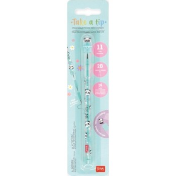 Legami  μαγικό μολύβι με 11 μύτες & σβήστρα - panda (2b) STEKIT2 / STE0002 8052694030483