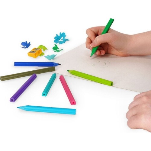 Legami Set of 24 Colouring Pencil with Sharpener - Teddy Friends TDP0001 8052694030452