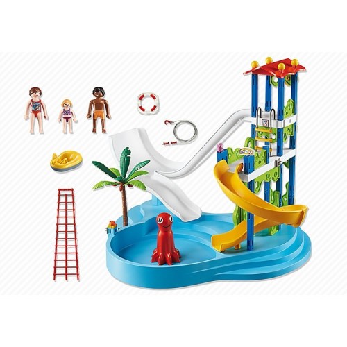 Playmobil Aqua Park Με Νεροτσουλήθρες 6669 4008789066695