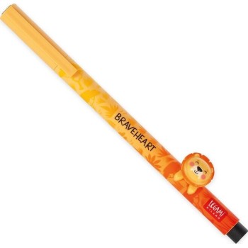 Legami decorative Lion Gel Pen from the Lovely Friends family CPPKIT13 / CPP0013 8052694030117