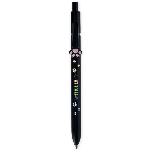 Legami Pen Ballpoint Black Paw Black 1.0Mm MPNKIT1 8052694030339