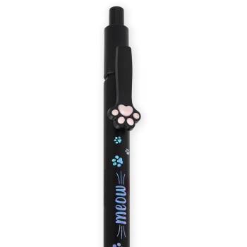 Legami Pen Ballpoint Black Paw Black 1.0Mm MPNKIT1 8052694030339