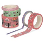 Legami Set Of 5 Paper Sticky Tapes - Tape By Tape TAPKIT9 8052694029975