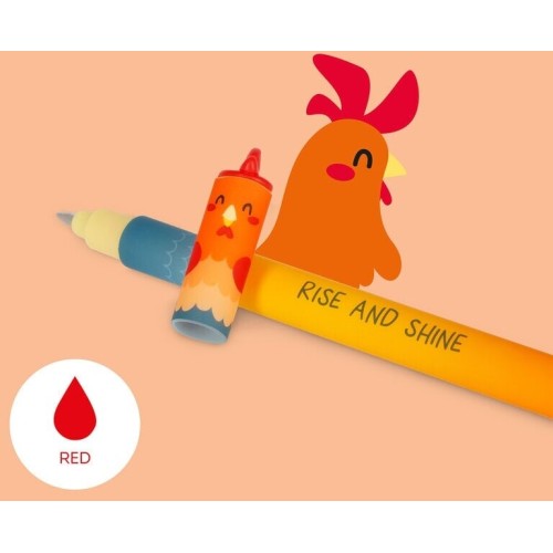 Legami Set of 4 Erasable Gel Pens Farm Sweet Farm - Erasable Pen EPSETKIT11 8052694026592