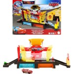 Mattel Disney Pixar Cars Disney and Pixar Cars Color Changers Race Ready Car Wash Playset & Color Changing Lightning Mcqueen JBM