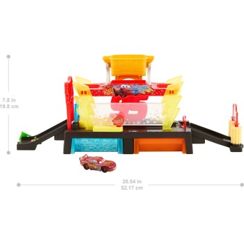 Mattel Disney Cars Cars Πλυντήριο Χρωμοκεραυνών Disney Pixar Cars Σετ Παιχνιδιών JBM70 194735264100
