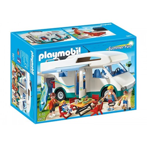 Playmobil Οικογενειακό Τροχόσπιτο 6671 4008789066718