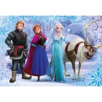 Clementoni παιδικό παζλ super color disney frozen 2x20 τμχ 1200-24825 8005125248254