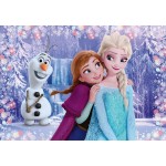 Clementoni παιδικό παζλ super color disney frozen 2x20 τμχ 1200-24825 8005125248254