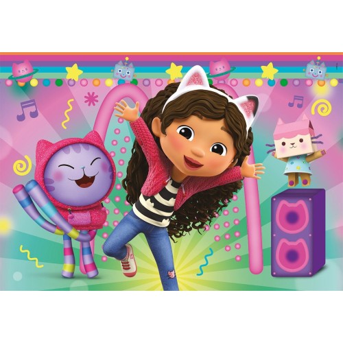 Clementoni Children's Puzzle Super Color Dreamworks Gabbys Dollhouse ...