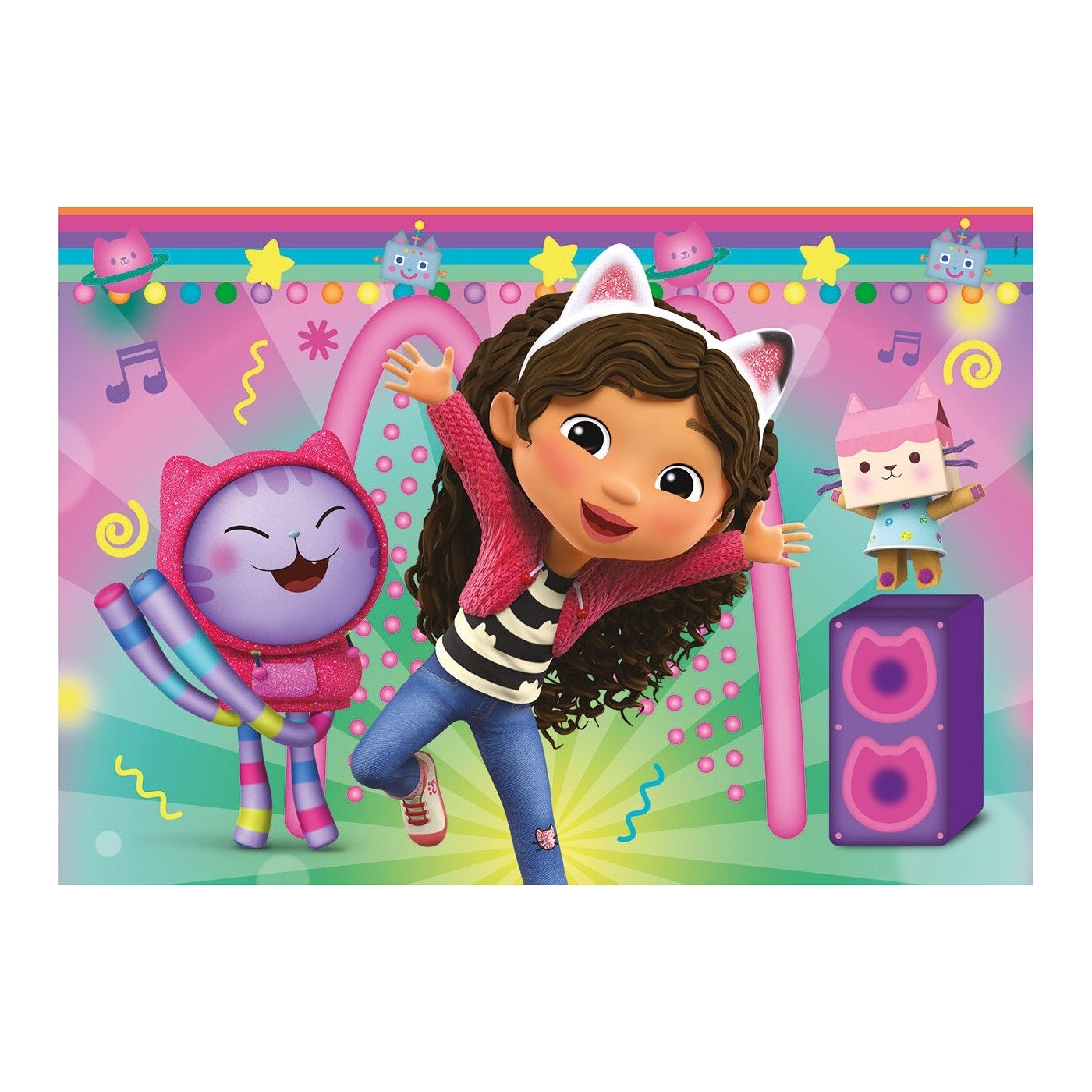 Clementoni παιδικό παζλ super color dreamworks gabbys dollhouse 2x60 ...