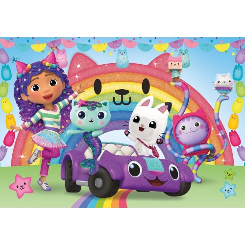 Clementoni Children's Puzzle Super Color Dreamworks Gabbys Dollhouse ...