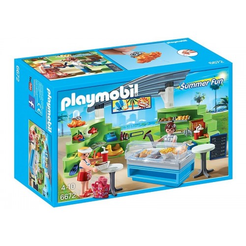 Playmobil Καντίνα Με Σνακ, Αναψυκτικά Και Είδη Θαλάσσης 6672 4008789066725