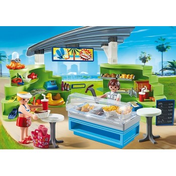 Playmobil Καντίνα Με Σνακ, Αναψυκτικά Και Είδη Θαλάσσης 6672 4008789066725