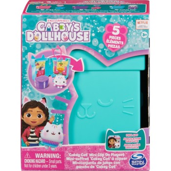 Spin Master Gabbys Dollhouse Gabby's Dollhouse: Mini Σπιτάκια Με Κλιπ (6065945) - 1 Τμχ 097742 778988349670