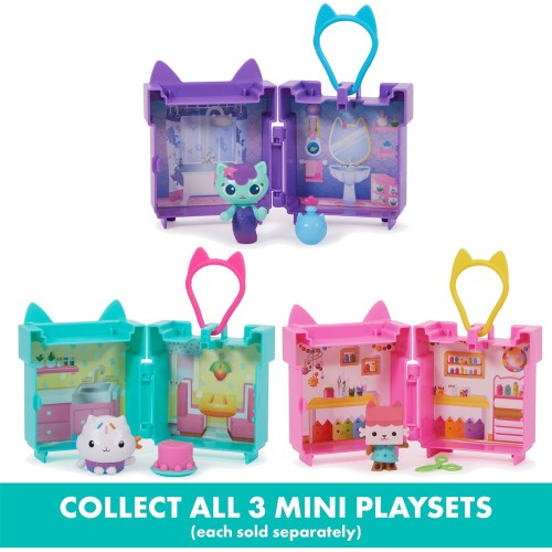 Gabbys Dollhouse Spin Master Gabby's Dollhouse: Mini Clip On Playset (6065945) 097742 778988349670
