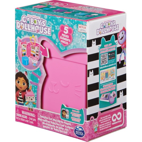 Spin Master Gabbys Dollhouse Gabby's Dollhouse: Mini Σπιτάκια Με Κλιπ (6065945) - 1 Τμχ 097742 778988349670