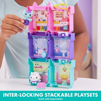Spin Master Gabbys Dollhouse Gabby's Dollhouse: Mini Σπιτάκια Με Κλιπ (6065945) - 1 Τμχ 097742 778988349670