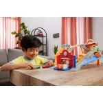 Mattel Disney Cars Disney Pixar Cars Disney And Pixar Cars Radiator Springs Race & Rescue Rescue Road Raceway Playset With 4 Toy