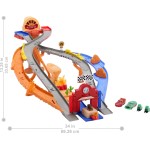 Mattel Disney Cars Disney Pixar Cars Disney And Pixar Cars Radiator Springs Race & Rescue Rescue Road Raceway Playset With 4 Toy