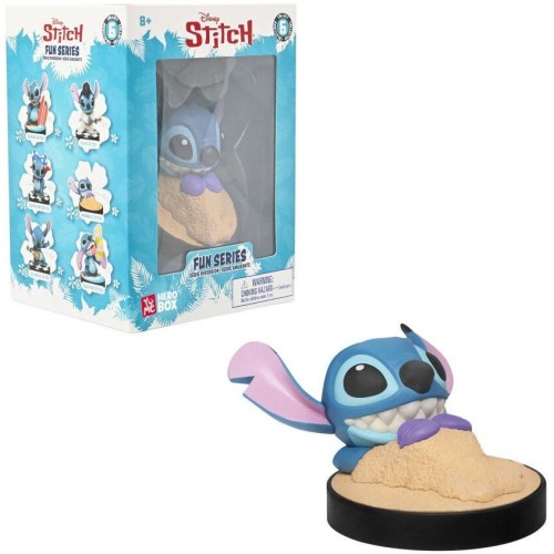 YuMe Disney Stitch Disney: Lilo & Stitch Hero Box - Fun Series: Stitch In Sand Figure Figurine 10Cm 15416 4895217554165