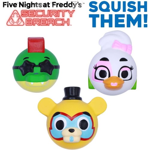Gama Brands Five Nights At Freddy's Security Breach Squishme Series 2 Φιγούρα Έκπληξη Σε Σακουλάκι 10542507 796548425077