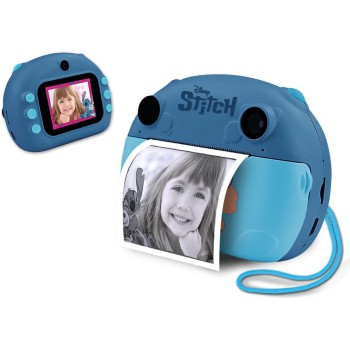 Lisciani DISNEY Stitch Instant Camera - Capture, Print And Share For Kids 6+ Months - Selfie And Video Function 107247 800832410
